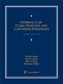 9780769882710-0769882714-Criminal Law: Cases, Statutes, and Lawyering Strategies (Loose-leaf version)