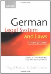 9780199254835-0199254834-German Legal System and Laws