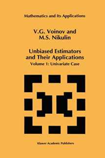 9789401048705-9401048703-Unbiased Estimators and Their Applications: Volume 1: Univariate Case (Mathematics and Its Applications, 263)