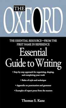 9780425176405-0425176401-The Oxford Essential Guide to Writing (Essential Resource Library)