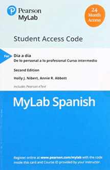 9780135304709-0135304709-Día a día -- MLM MyLab Spanish with Pearson eText