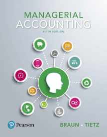 9780134642093-0134642090-Managerial Accounting, Student Value Edition Plus MyLab Accounting with Pearson eText -- Access Card Package