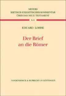 9783525516300-3525516304-Der Brief an die Römer (Kritisch-exegetischer Kommentar Uber Das Neue Testament, 4) (German Edition)