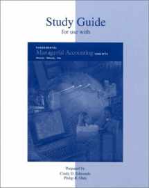 9780070214422-0070214425-Study Guide for use with Fundamental Managerial Accounting Concepts