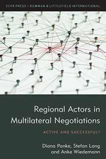 9781786613103-1786613107-Regional Actors in Multilateral Negotiations