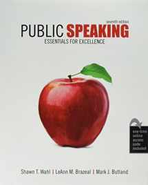 9781524915995-1524915998-Public Speaking: Essentials for Excellence