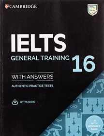 9781108933865-1108933866-IELTS 16 General Training Student's Book with Answers with Audio with Resource Bank (IELTS Practice Tests)