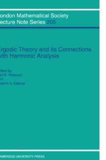 9780521459990-0521459990-Ergodic Theory and Harmonic Analysis: Proceedings of the 1993 Alexandria Conference (London Mathematical Society Lecture Note Series, Series Number 205)