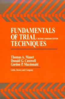 9780316551137-0316551139-Fundamentals of Trial Techniques (Canadian Edition)
