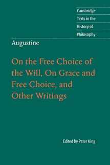 9780521001298-0521001293-Augustine: On the Free Choice of the Will, On Grace and Free Choice, and Other Writings (Cambridge Texts in the History of Philosophy)