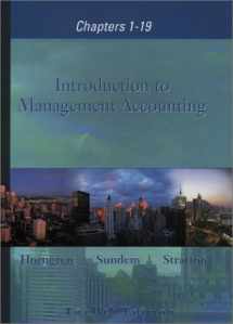 9780130649713-0130649716-Introduction to Management Accounting 1-19 and Student CD package, 12th Edition