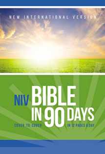 9780310439400-031043940X-NIV, Bible in 90 Days, Paperback: Cover to Cover in 12 Pages a Day