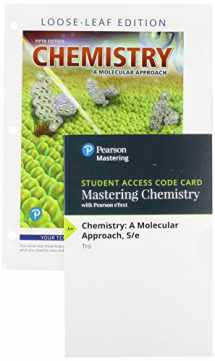 9780134990613-0134990617-Chemistry: A Molecular Approach, Loose-Leaf Plus Mastering Chemistry with Pearson eText -- Access Card Package (5th Edition)