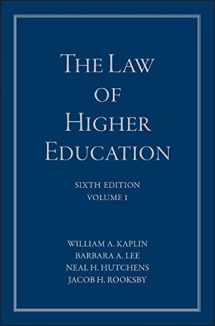 9781119271840-1119271843-LAW OF HIGHER EDUCATION VOLUME 1 A COMPR
