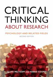 9781433827105-1433827107-Critical Thinking About Research: Psychology and Related Fields