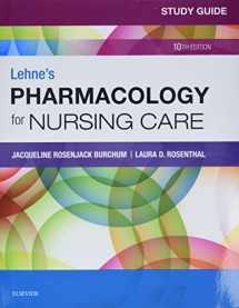 9780323595445-0323595448-Study Guide for Lehne's Pharmacology for Nursing Care