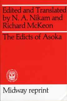 9780226586113-0226586111-Edicts of Asoka (Midway Reprint Series)