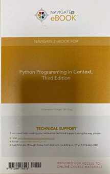 9781284176513-1284176517-Python Programming in Context, Third Edition, Navigate 2 eBook Access to Online Course Materials