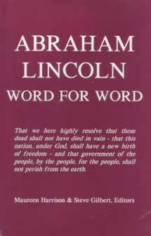 9781880780060-1880780062-Abraham Lincoln Word for Word