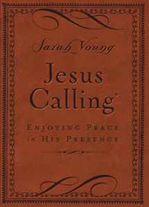 9780718042820-0718042824-Jesus Calling, Small Brown Leathersoft, with Scripture References: Enjoying Peace in His Presence (A 365-Day Devotional)
