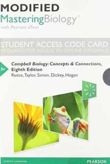 9780321946508-0321946502-Modified Mastering Biology with Pearson eText -- Standalone Access Card -- for Campbell Biology: Concepts & Connections (8th Edition)