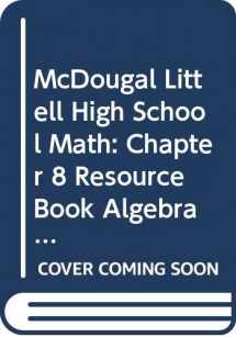 9780618020461-0618020462-McDougal Littell Algebra 1: Resource Book: Chapter 8