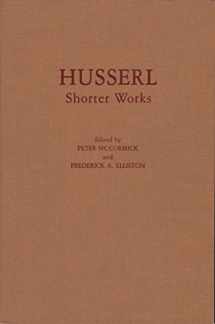 9780268017033-0268017034-Husserl: Shorter Works