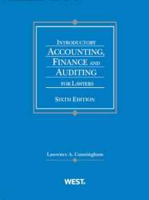 9780314280459-0314280456-Introductory Accounting, Finance and Auditing for Lawyers (Coursebook)