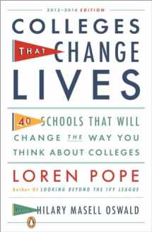 9780143122302-0143122304-Colleges That Change Lives: 40 Schools That Will Change the Way You Think About Colleges