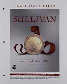 9780135278451-0135278457-College Algebra, Loose-Leaf Edition Plus NEW MyLab Math -- 24-Month Access Card Package