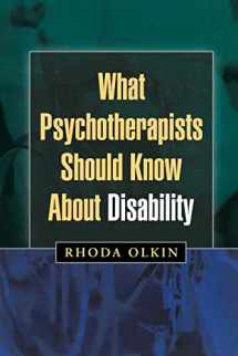 9781572306431-1572306432-What Psychotherapists Should Know About Disability