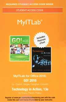 9780134444956-0134444957-GO! 2016 -- MyLab IT with Pearson eText Access Code + Technology in Action