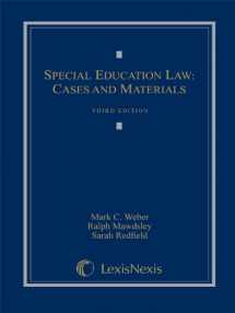 9781422480601-1422480607-Special Education Law: Cases and Materials (Loose-leaf version)