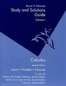 9780618149223-0618149228-Study and Solutions Guide Volume 1 Calculus