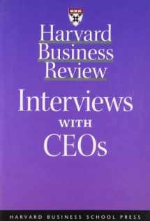 9781578513291-1578513294-Harvard Business Review: Interviews with CEOs