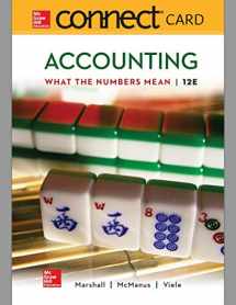 9781260480672-1260480674-Connect Access Card for Accounting: What the Numbers Mean