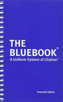 9780692400197-0692400192-The Bluebook: A Uniform System of Citation, 20th Edition