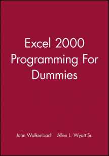 9780764505669-0764505661-Excel 2000 Programming For Dummies