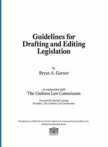 9780997977004-0997977000-Guidelines for Drafting and Editing Legislation
