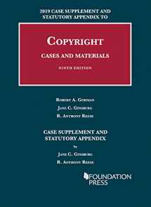 9781642429244-1642429244-Copyright: Cases and Materials, 9th, 2019 Case Supplement and Statutory Appendix (University Casebook Series)