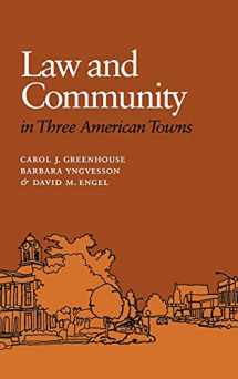 9780801429590-0801429595-Law and Community in Three American Towns