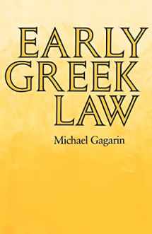 9780520066021-0520066022-Early Greek Law
