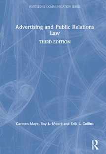 9781138484467-1138484466-Advertising and Public Relations Law (Routledge Communication Series)