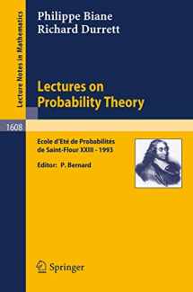 9783540600152-3540600159-Lectures on Probability Theory: Ecole d'Ete de Probabilites de Saint-Flour XXIII - 1993 (Lecture Notes in Mathematics, 1608)
