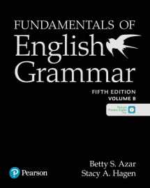 9780135116579-0135116570-Azar-Hagen Grammar - (AE) - 5th Edition - Student Book B with App - Fundamentals of English Grammar