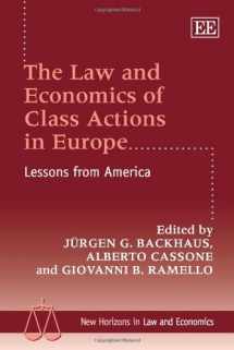 9781847208033-1847208037-The Law and Economics of Class Actions in Europe: Lessons from America (New Horizons in Law and Economics series)