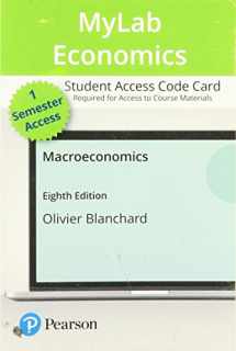 9780135179277-0135179270-Macroeconomics -- MyLab Economics with Pearson eText Access Code