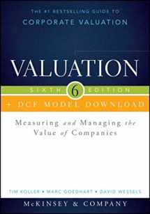 9781118873687-1118873688-Valuation + DCF Model Download: Measuring and Managing the Value of Companies (Wiley Finance)