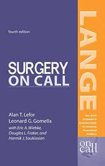 9780071402545-0071402543-Surgery On Call, Fourth Edition (LANGE On Call)