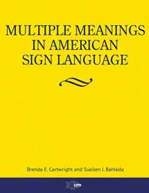 9780916883515-0916883515-Multiple Meanings in American Sign Language